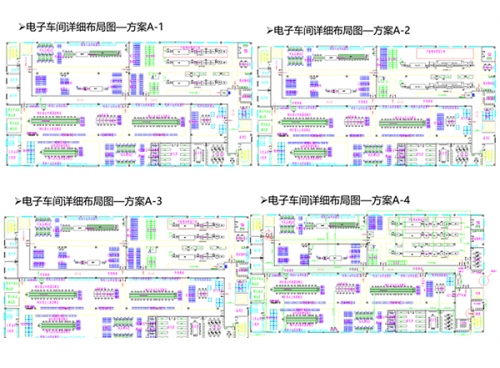 某电子车间精益布局规